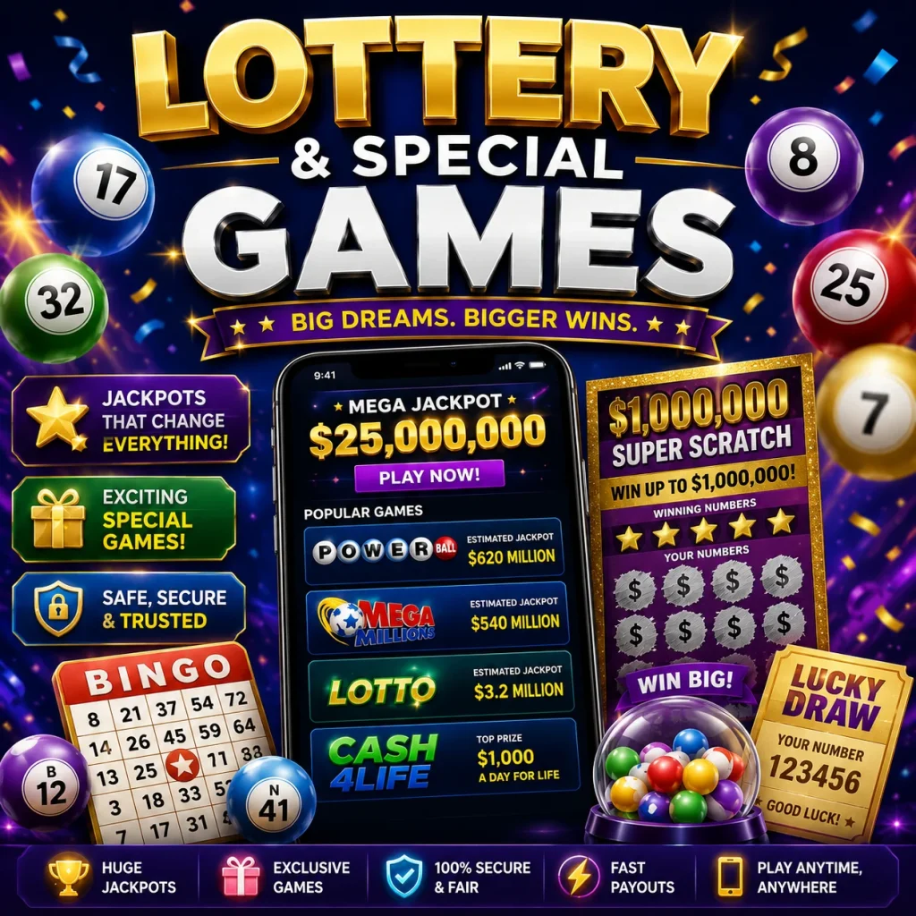 Lottery & Special Games