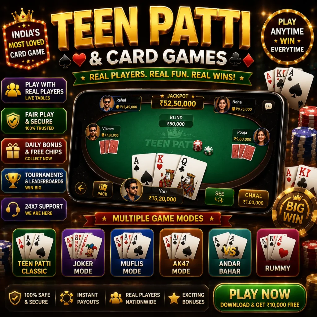 Teen Patti & Card Games